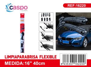 ESCOVA LIMPIA PARABRISA 16" 400 MM