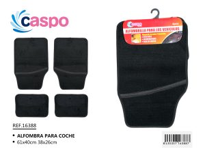 ALFOMBRILLA PARA LOS VEHICULOS 4 PIEZAS