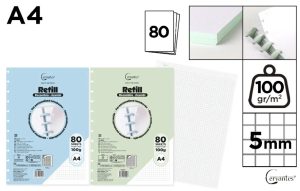 RECAMBIO PARA CUADERNO DISCOS A4
